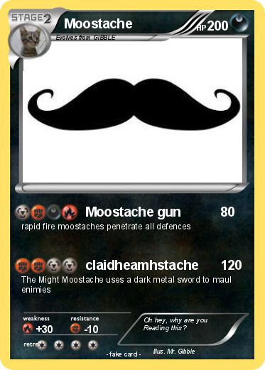 Pokemon Moostache