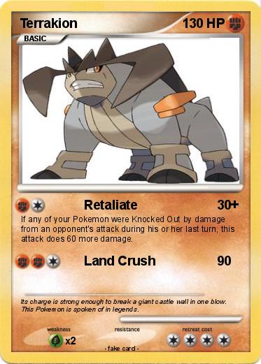 Pokemon Terrakion