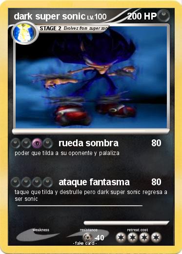 Pokemon dark super sonic