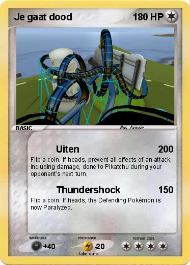 Pokemon Je gaat dood