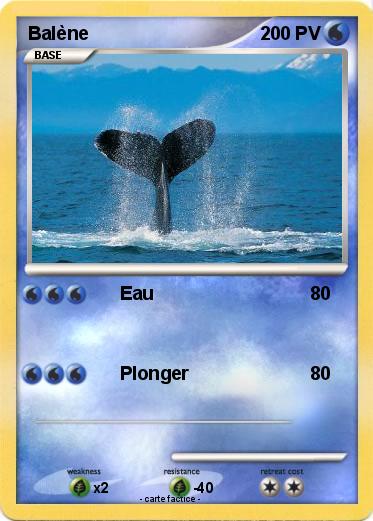 Pokemon Balène