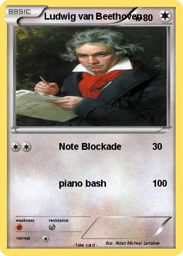 Pokemon Ludwig van Beethoven