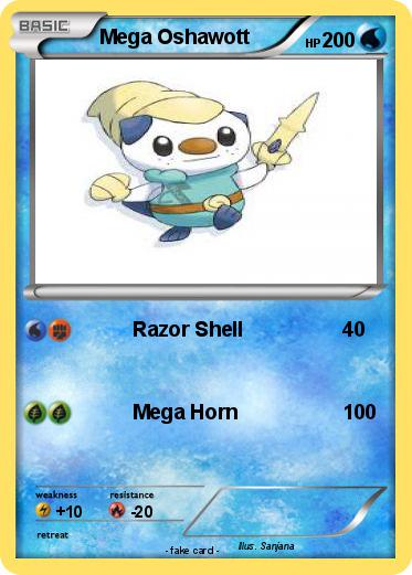 Pokemon Mega Oshawott
