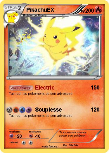Pokemon PikachuEX