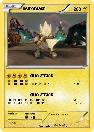 Pokemon astroblast