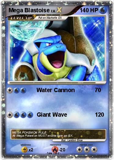 Pokemon Mega Blastoise