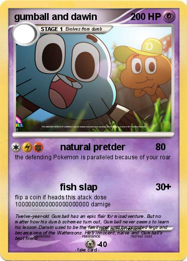 Pokemon gumball and dawin