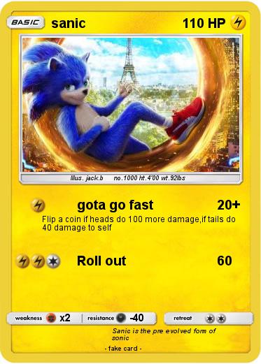 Pokemon sanic
