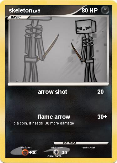Pokemon skeleton