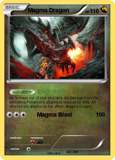 Pokemon Magma Dragon