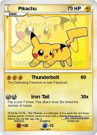 Pokemon Pikachu