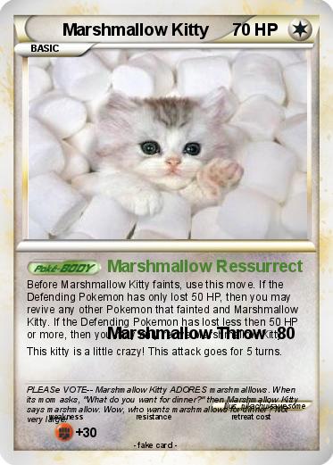 Pokemon Marshmallow Kitty