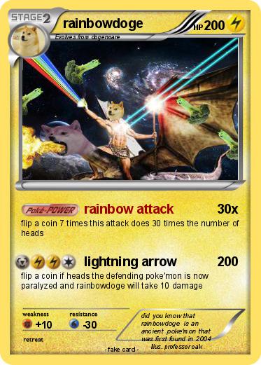 Pokemon rainbowdoge