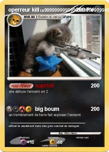 Pokemon operreur kill