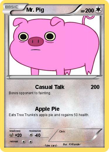 Pokemon Mr. Pig