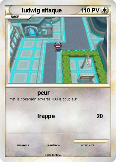 Pokemon ludwig attaque