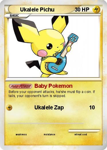 Pokemon Ukalele Pichu