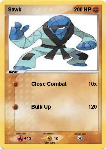 Pokemon Sawk