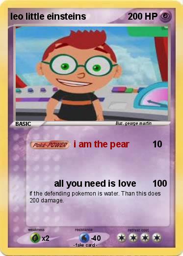 Pokemon leo little einsteins