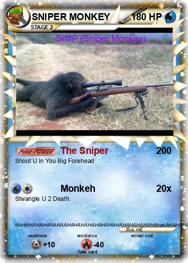 Pokemon SNIPER MONKEY