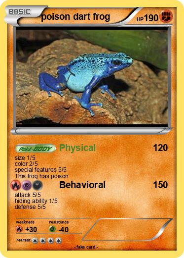 Pokemon poison dart frog