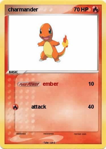 Pokemon charmander