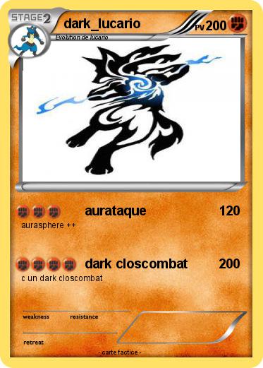 Pokemon dark_lucario