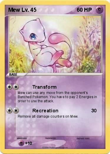 Pokemon Mew Lv. 45