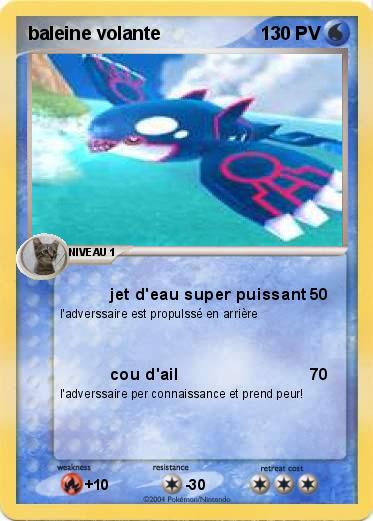 Pokemon baleine volante