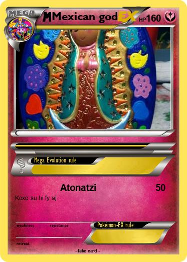 Pokemon Mexican god