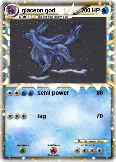 Pokemon glaceon god