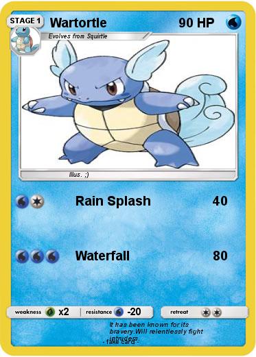Pokemon Wartortle