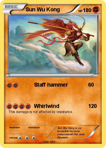 Pokemon Sun Wu Kong