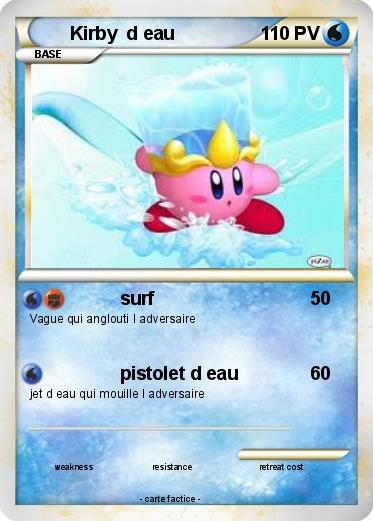 Pokemon Kirby  d eau
