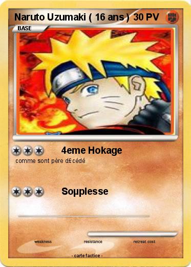 Pokemon Naruto Uzumaki ( 16 ans )