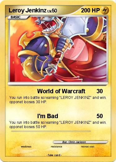 Pokemon Leroy Jenkinz