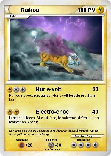 Pokemon Raikou