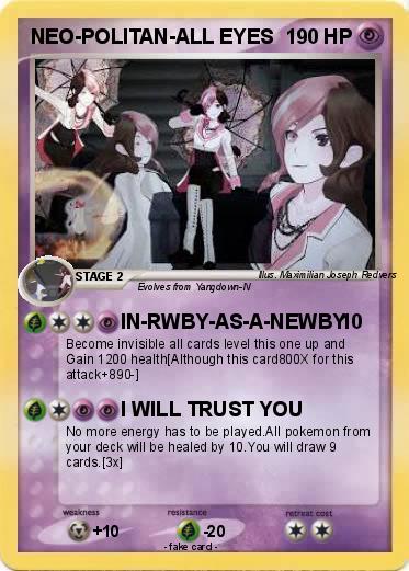 Pokemon NEO-POLITAN-ALL EYES