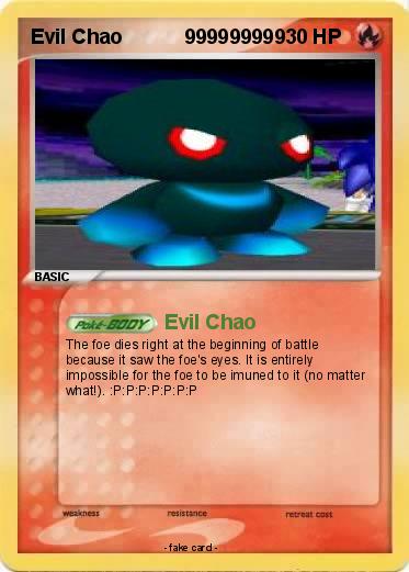 Pokemon Evil Chao           999999999