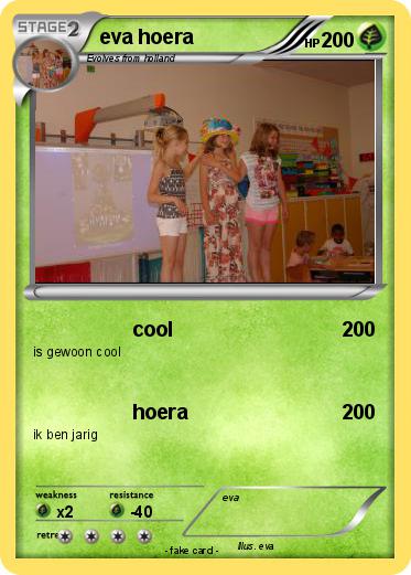Pokemon eva hoera