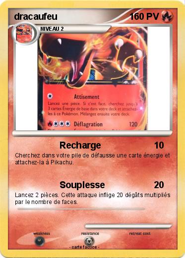 Pokemon dracaufeu