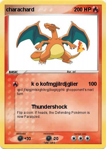 Pokemon charachard
