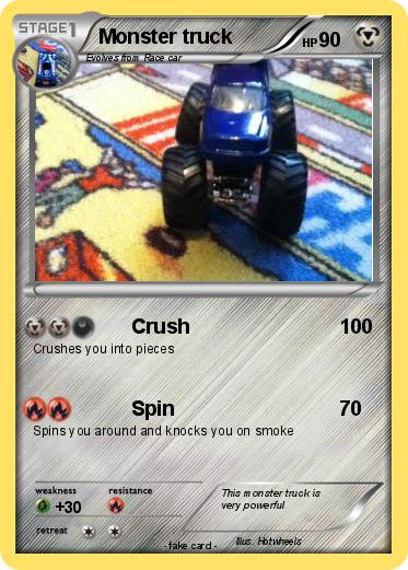 Pokemon Monster truck