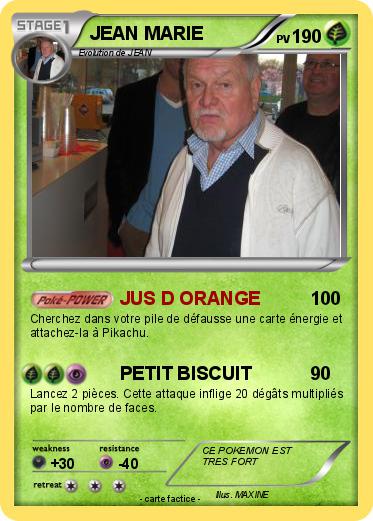 Pokemon JEAN MARIE