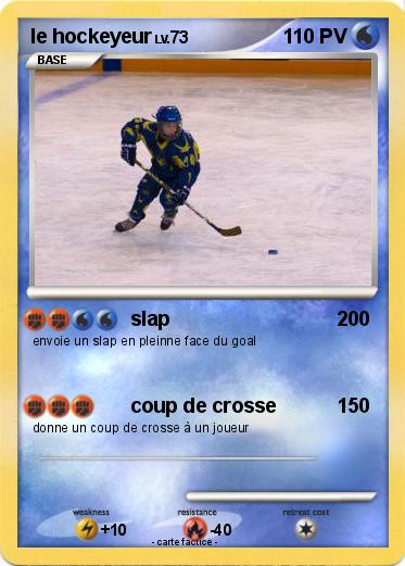 Pokemon le hockeyeur