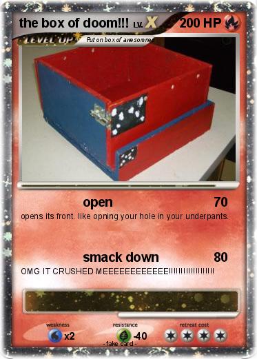 Pokemon the box of doom!!!