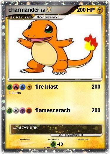 Pokemon charmander