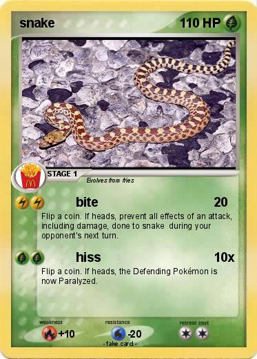 Pokemon snake
