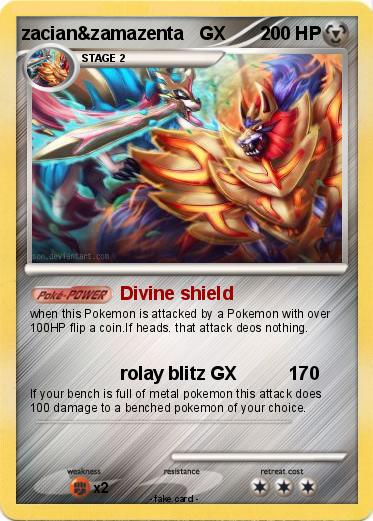 Pokemon zacian&zamazenta   GX