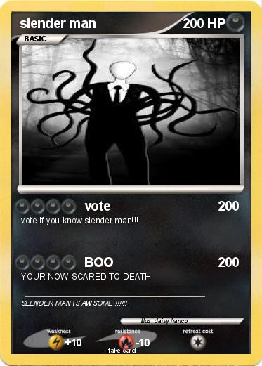 Pokemon slender man
